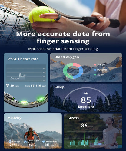 Smart Ring - Health & Activity Tracker