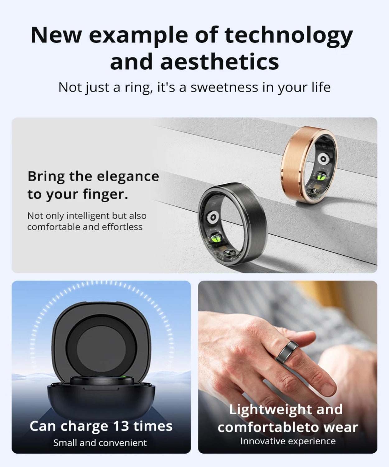 Smart Ring - Health & Activity Tracker